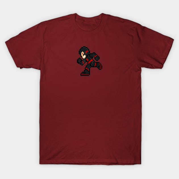 Black Pixel Flash T-Shirt by Javier Casillas